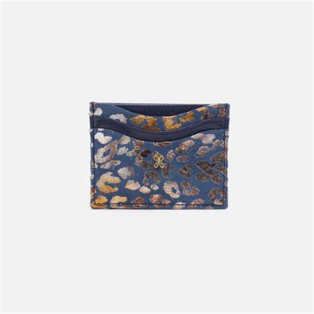 Hobo $68 Max Mirror Cheetah Credit Card Holder NWOT!